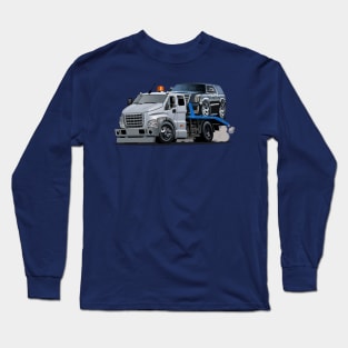 Cartoon tow truck Long Sleeve T-Shirt